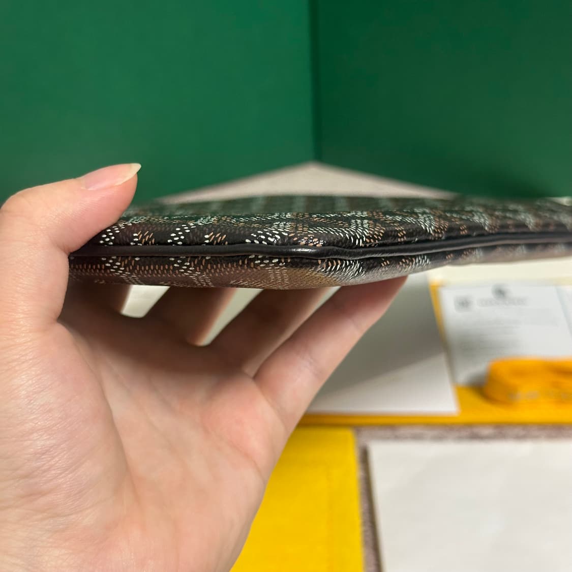 [MM] 고야드 세나 클러치 블랙 상품이미지4