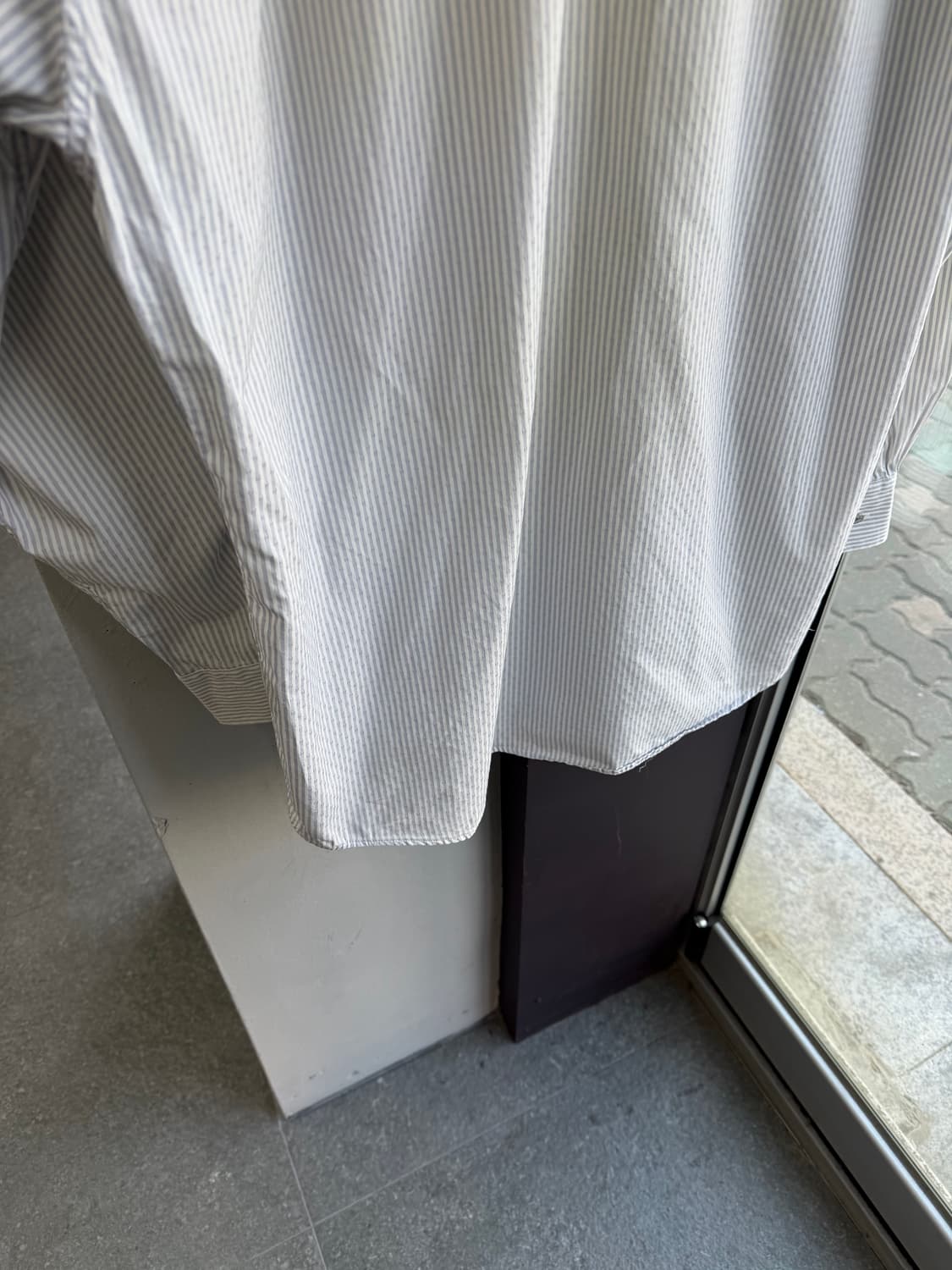 105~110/ 에르메스 스트라이프 베이직 셔츠 상품이미지8