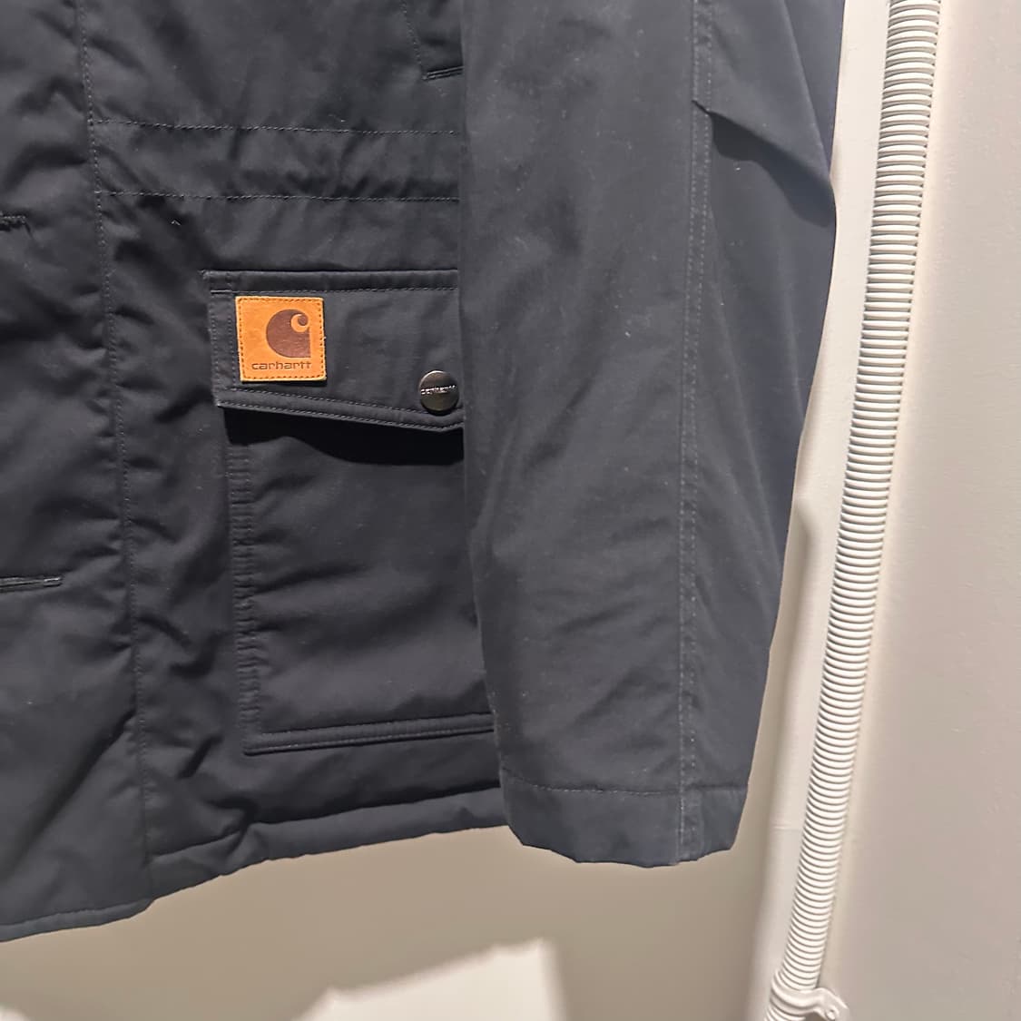 칼하트 퍼 후드 패딩 상품이미지3