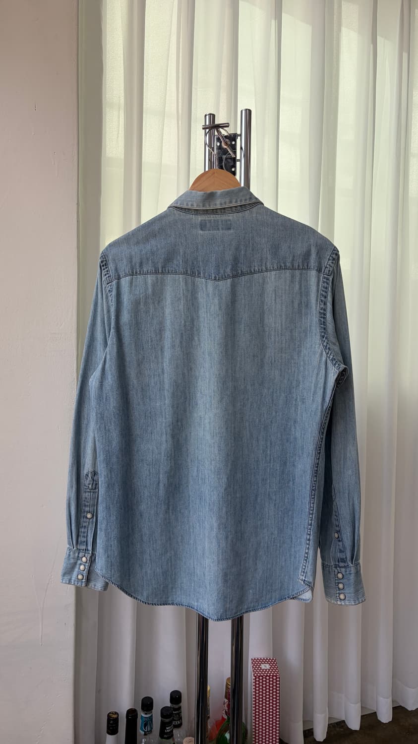 [M]폴로 랄프로렌 웨스턴 데님 워크 셔츠 상품이미지5