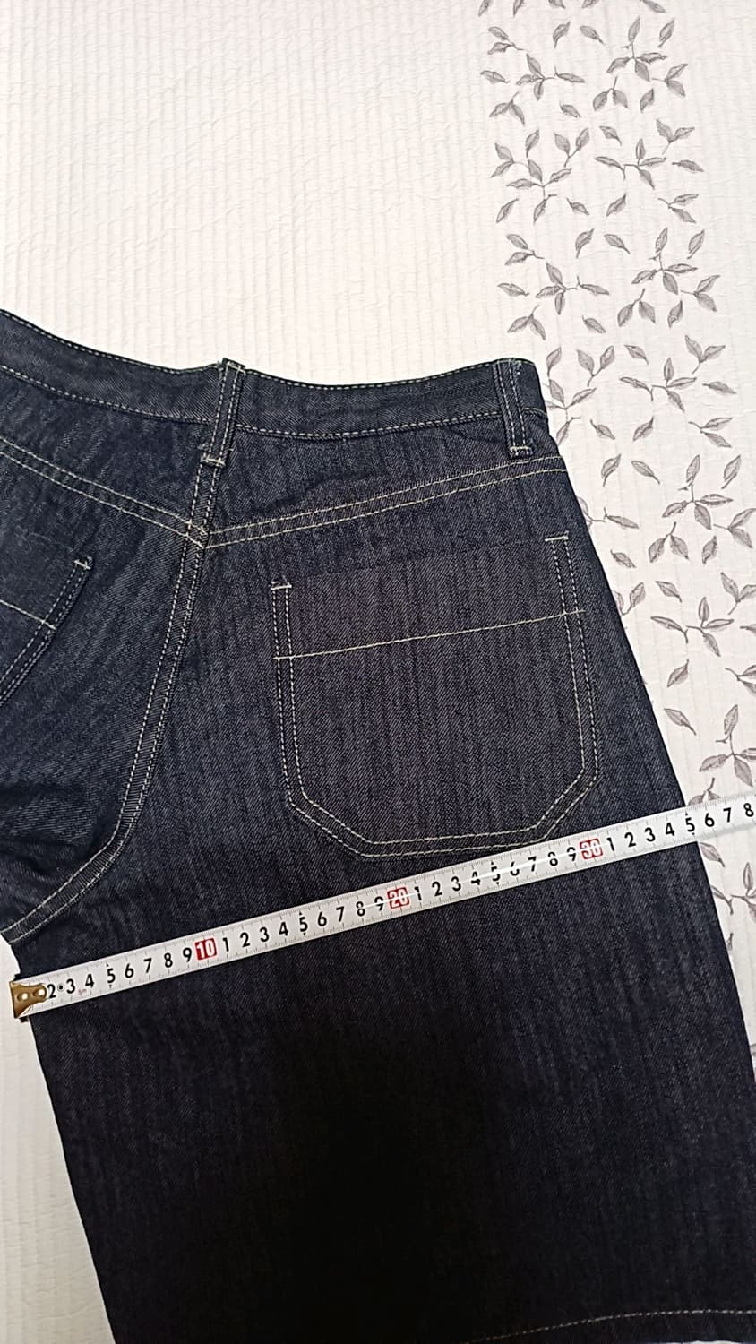 트릴리온 와이드 청반바지 27인치 기장50 상품이미지7