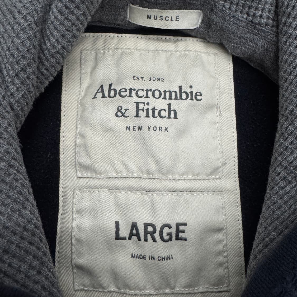 아베크롬비 Y2K 아치로고 후드티 상품이미지4