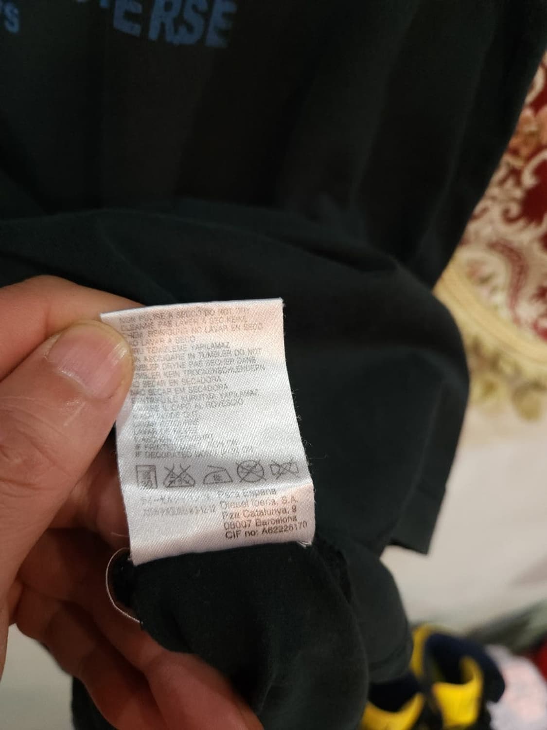 빈티지 디젤 유니버스 로고 반팔티 diesel

 상품이미지7