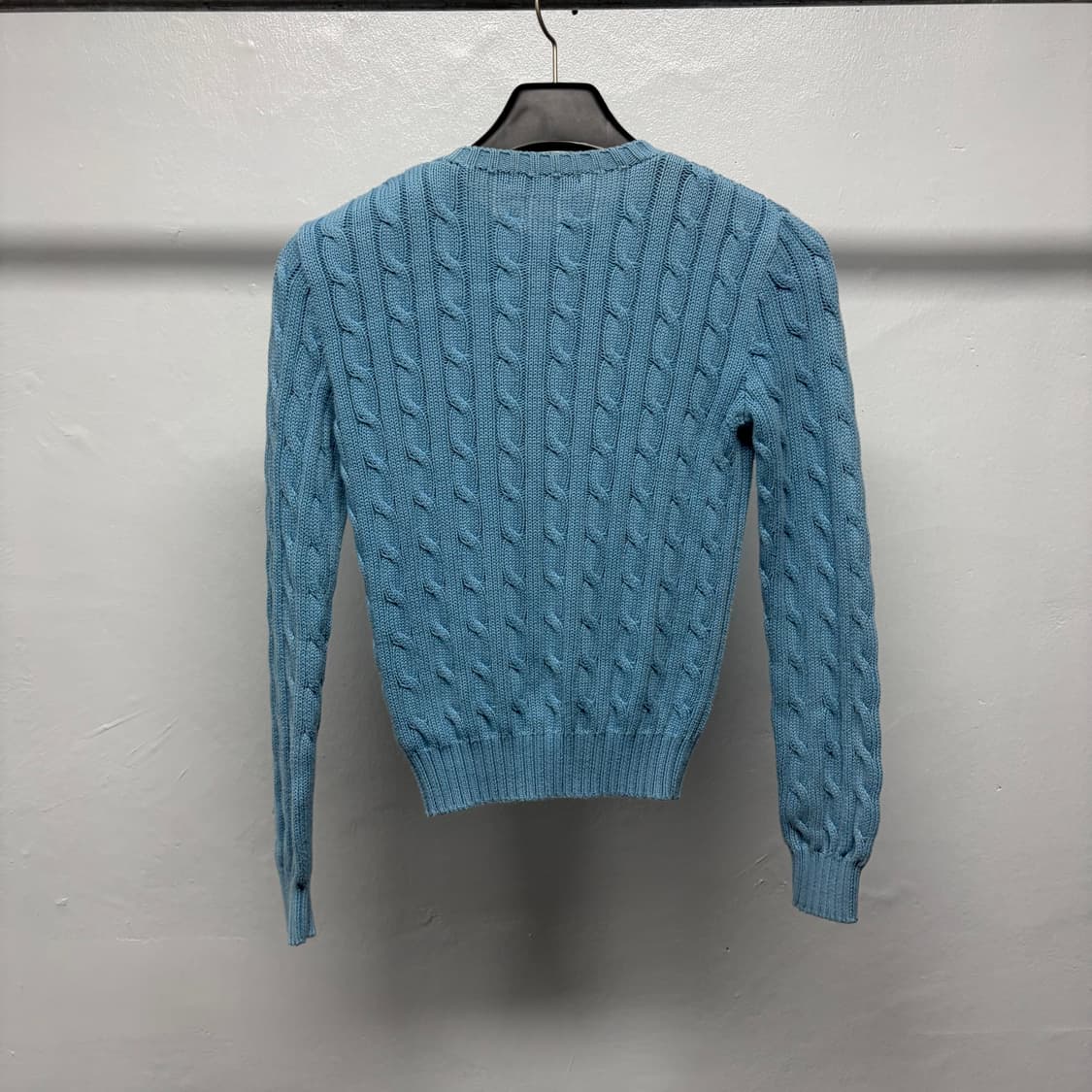 폴로 케이블 니트 가디건 일본판  상품이미지2