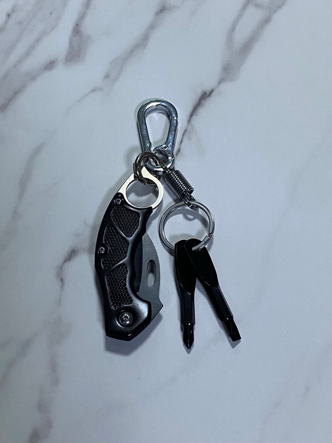 🔥카람빗 나이프 택티컬 키링 black ver.🔥 상품이미지2