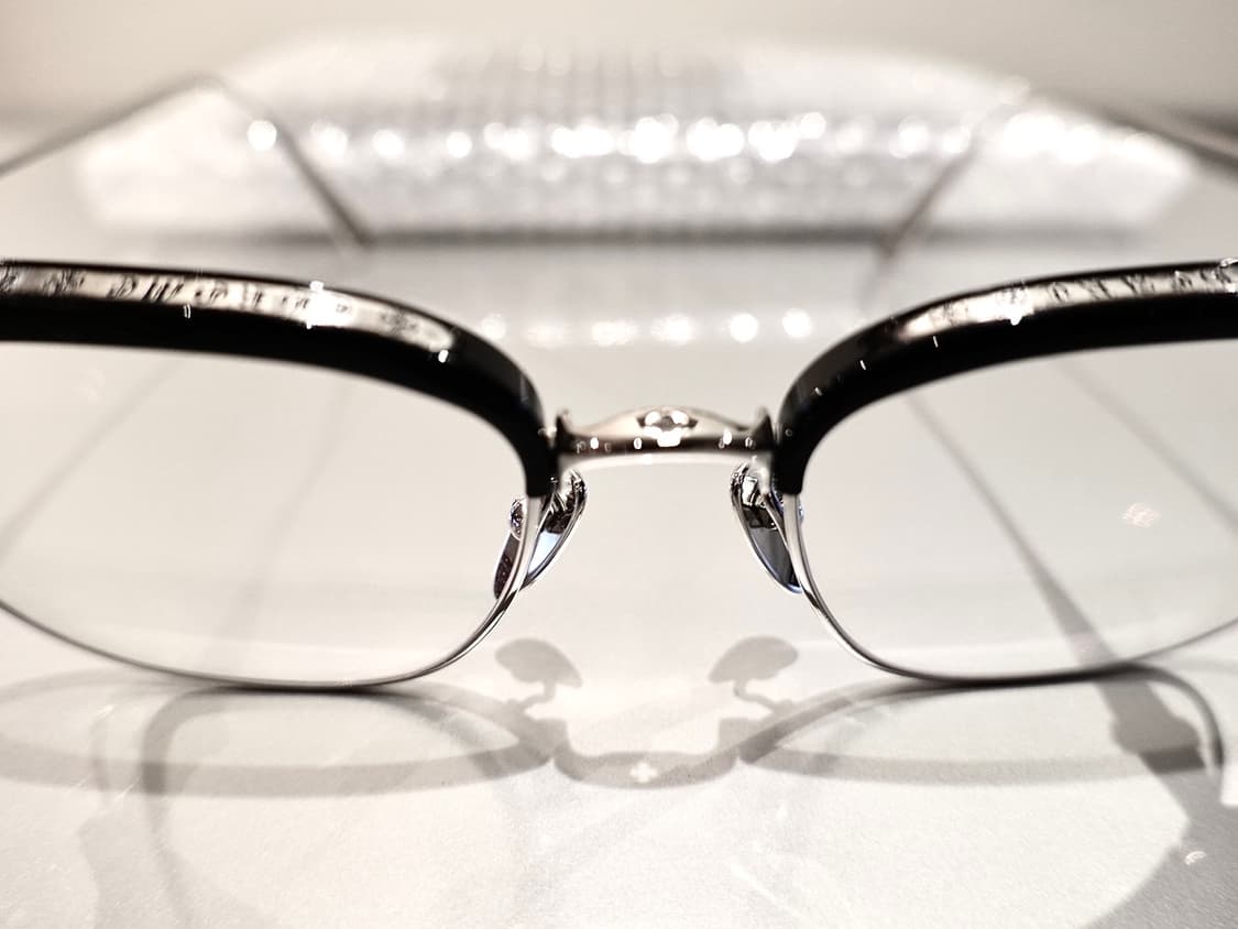 크롬하츠 슬런트레딕션1 블랙/실버 (54) 안경 상품이미지3