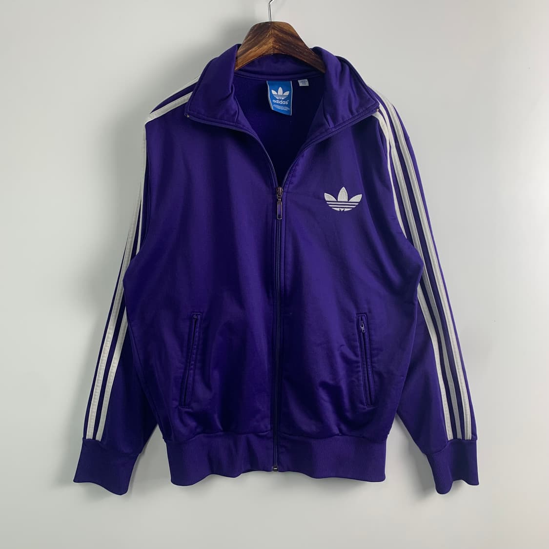 아디다스 구 파이어버드 사이드라인 퍼플 져지 상품이미지2