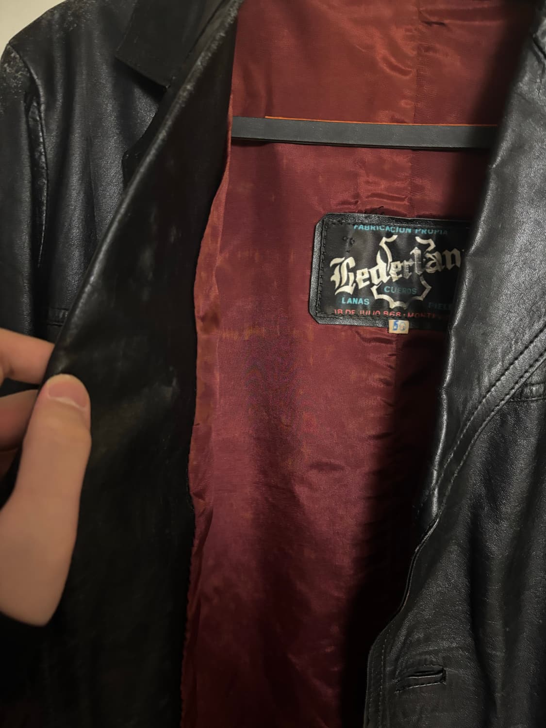 레더랜드 빈티지 가죽자켓 상품이미지3