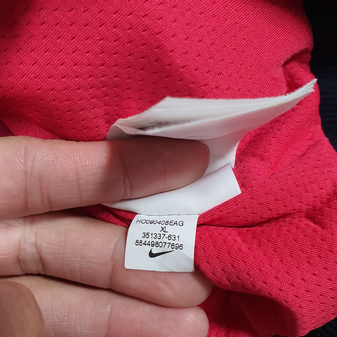 ✨ (바배) 나이키 우먼스 레드 누빔 패딩 상품이미지5