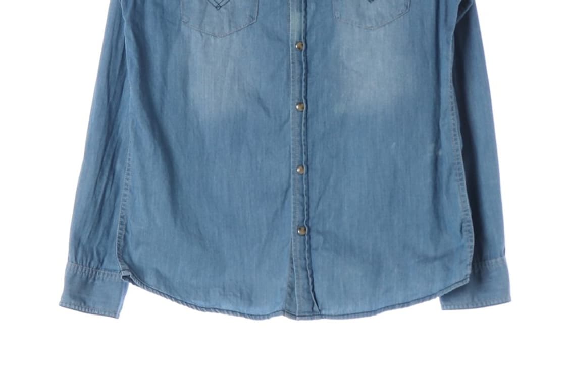 리바이스 투톤 배색 웨스턴 데님 셔츠 160 상품이미지4