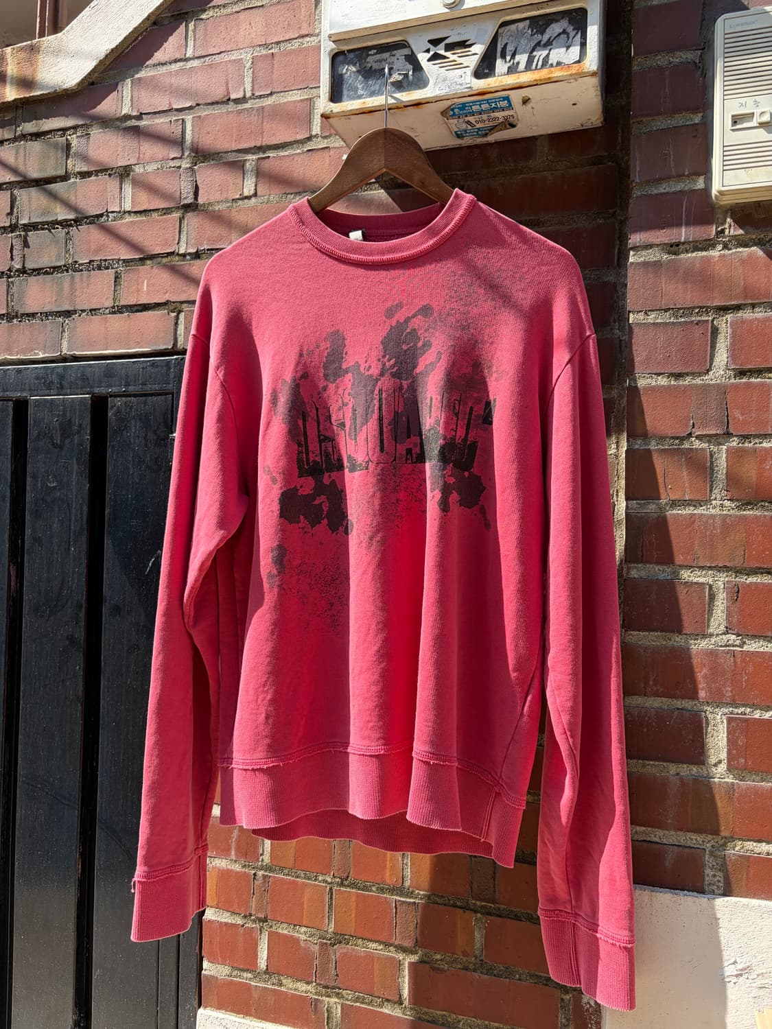 DSQUARED2 페인트 그래픽 스웻셔츠 상품이미지1