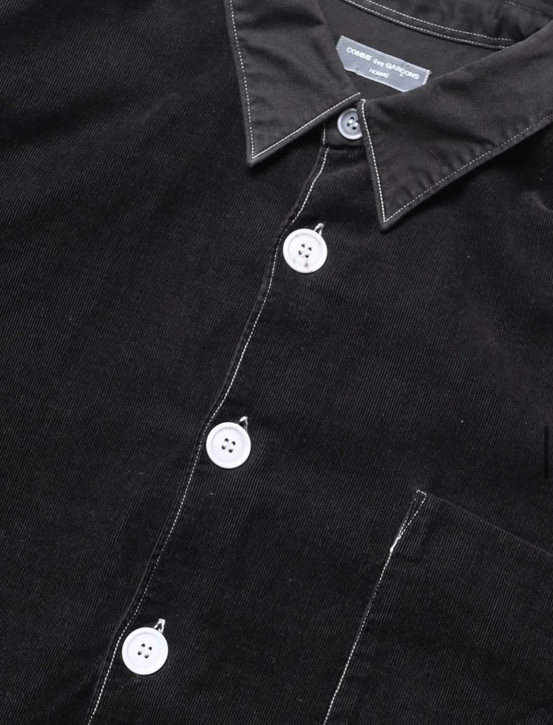 꼼데가르송 다나카옴므 셔츠 자켓 AD2003 상품이미지4