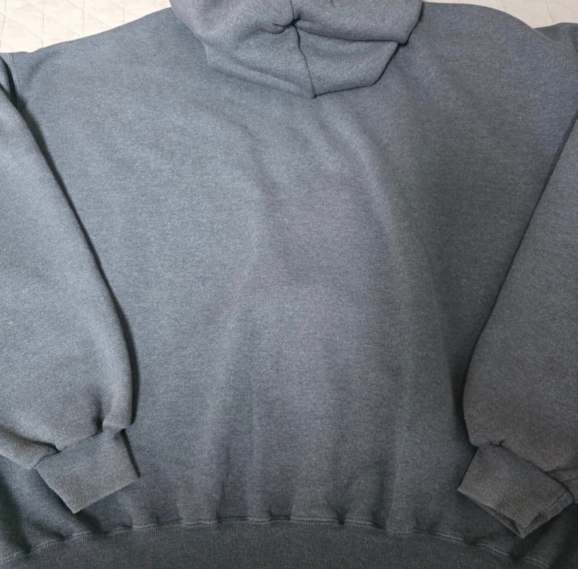 (XXL) 90s 빈티지 러셀 애슬레틱 후드집업 다크 그레이 상품이미지4