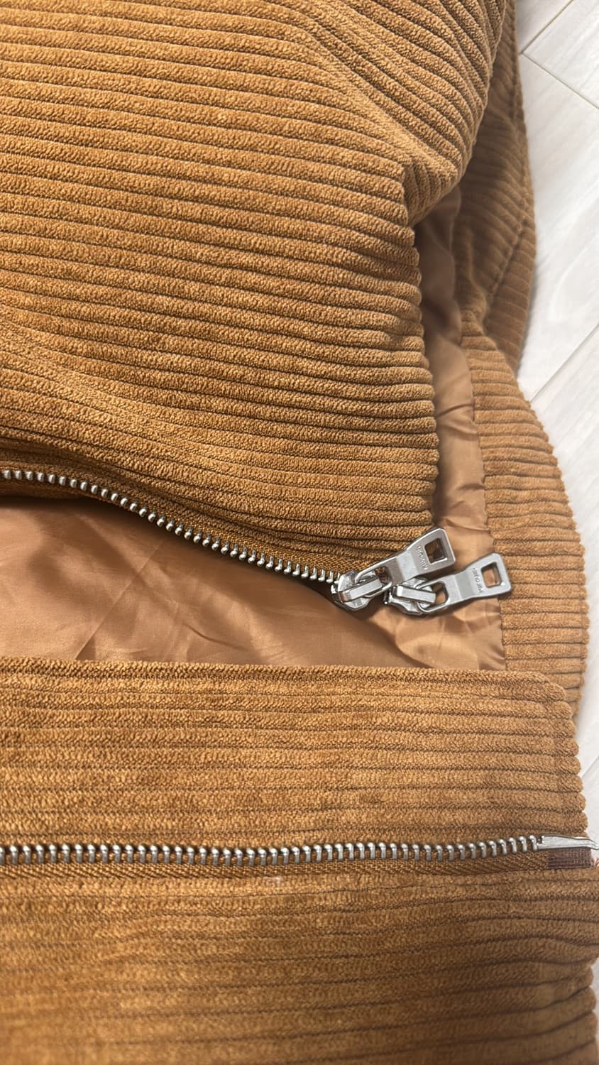 키뮤어 코듀로이 숏패딩 상품이미지5