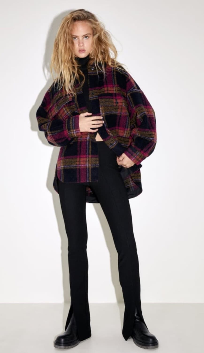 자라 울혼방 오버핏 자켓
M-L 상품이미지2