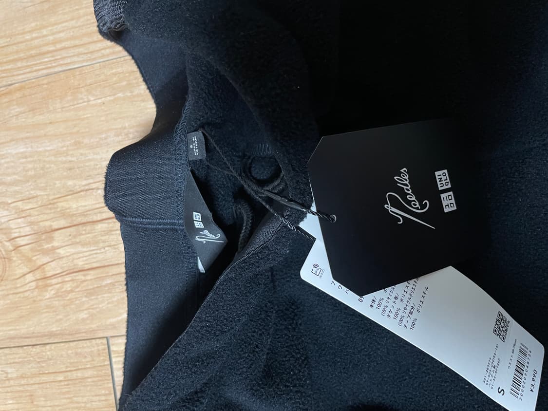 유니클로 니들스 블랙팬츠 S 새상품 상품이미지2