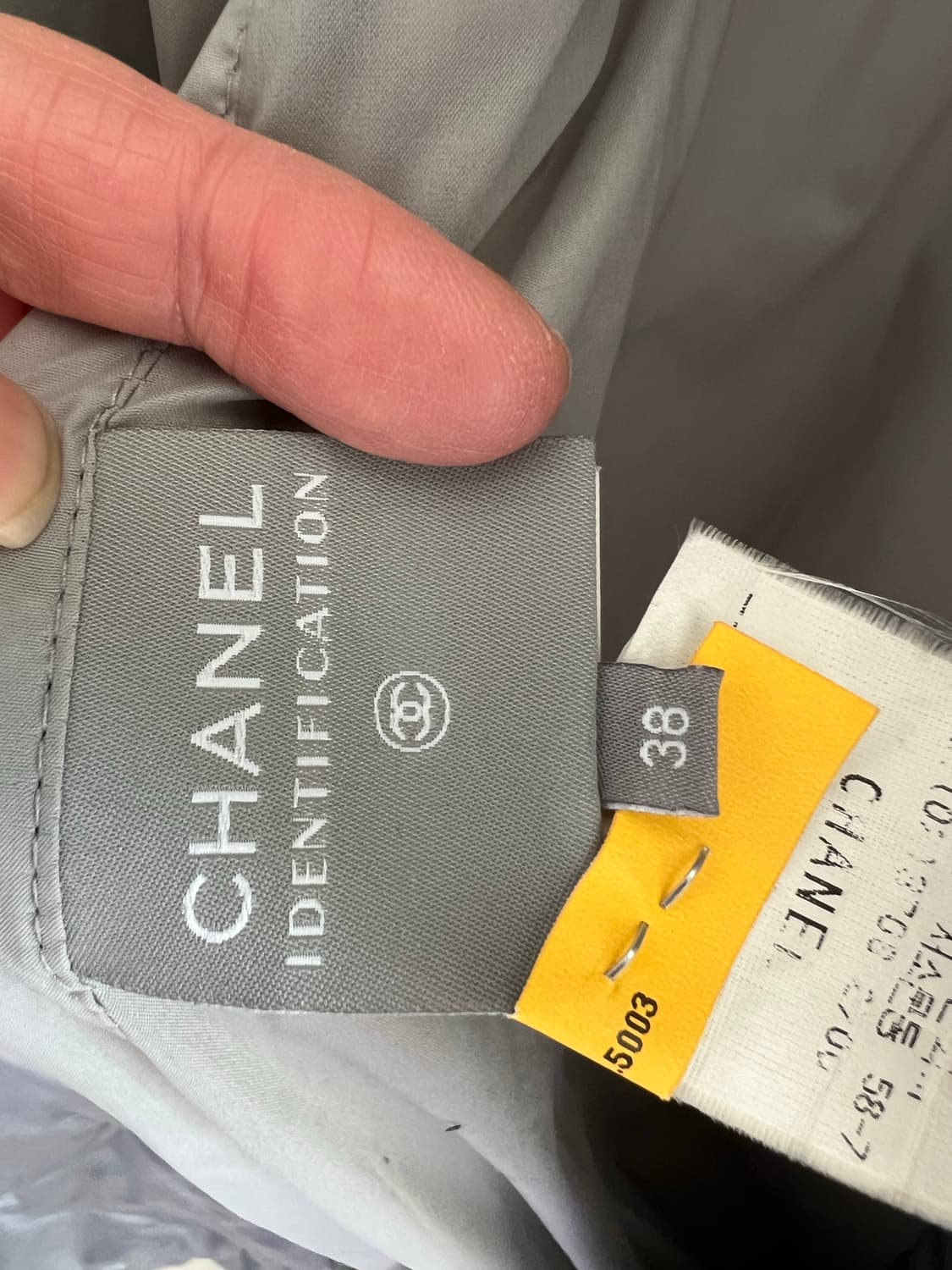 샤넬 스포츠라인 빈티지 패딩 코트38(M정도) 상품이미지8