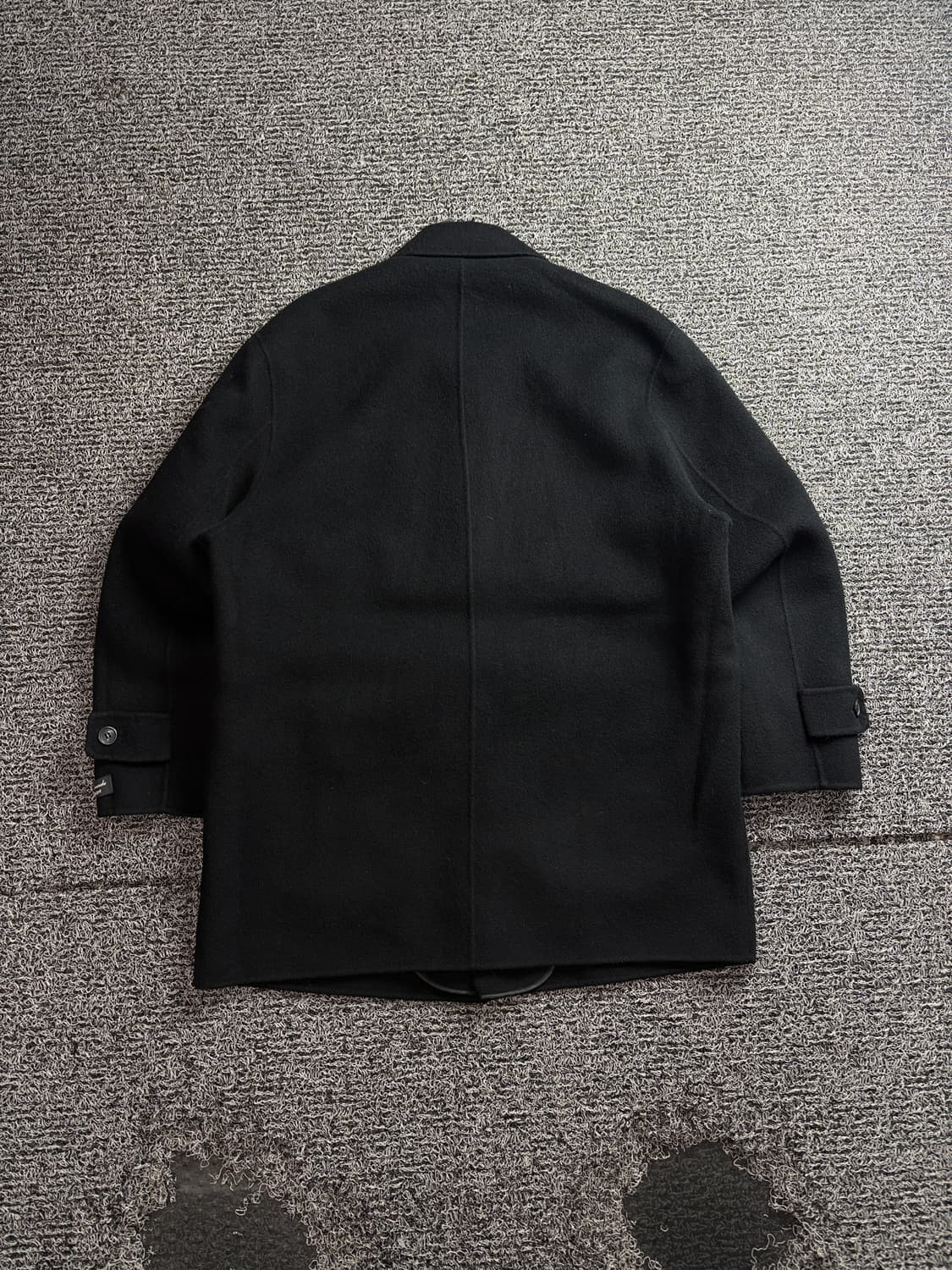 90s YSL 입생로랑 울 캐시미어 혼방 하프 코트 4284 상품이미지6