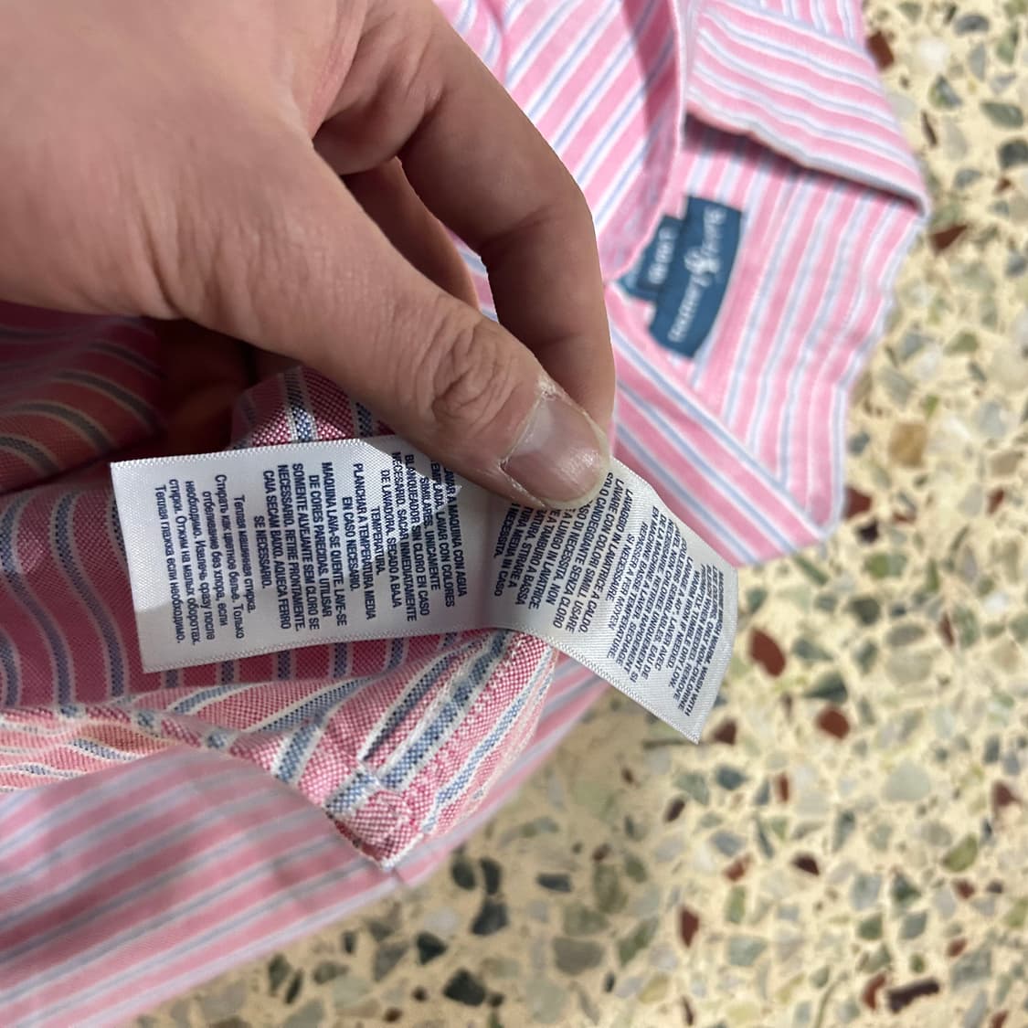 폴로 랄프로렌(POLO RalphLauren)핑크 스트라이프 셔츠 상품이미지6