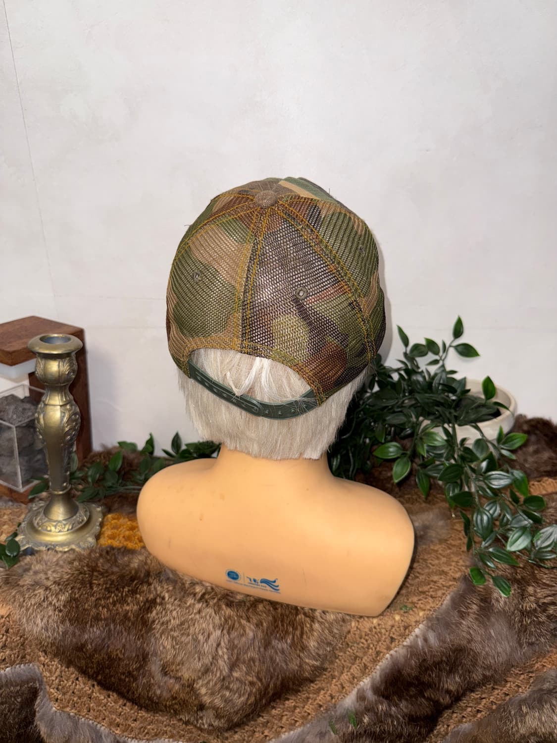 Von Dutch khaki camouflage mesh ball cap 상품이미지3