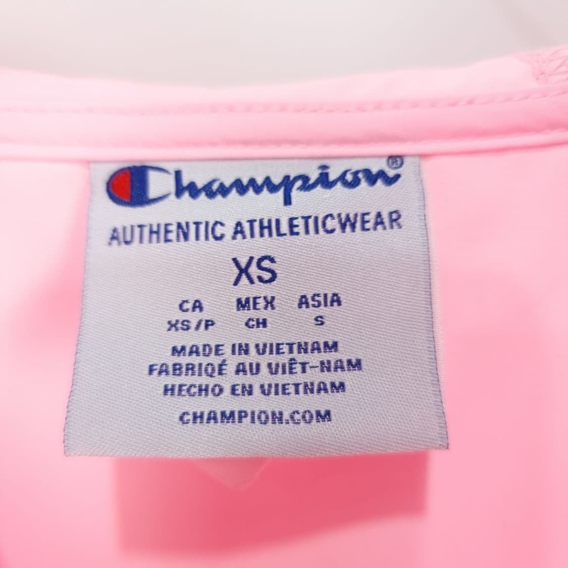 [챔피온] 로고 자수 오버핏 후드 바라막이 아노락 자켓 핑크 M18898 상품이미지9