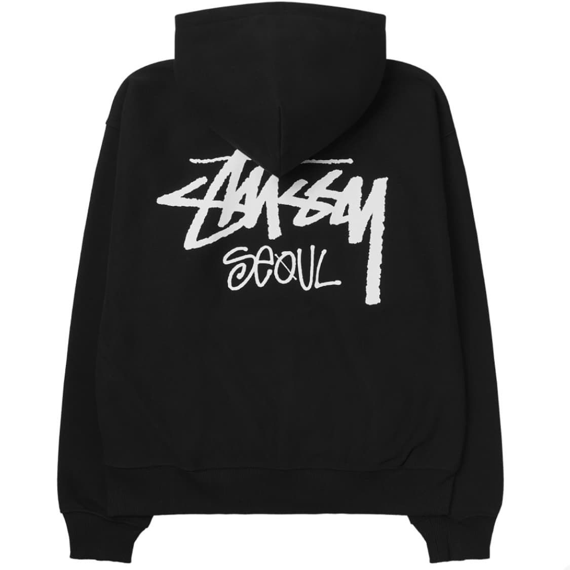 스투시 stussy 서울 seoul 후드집업 블랙 M 상품이미지1