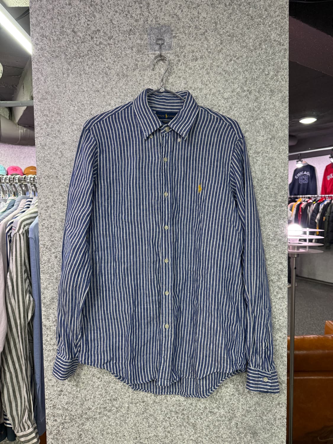 랄프로렌 클래식핏 스트라이프 셔츠 B4357 상품이미지2