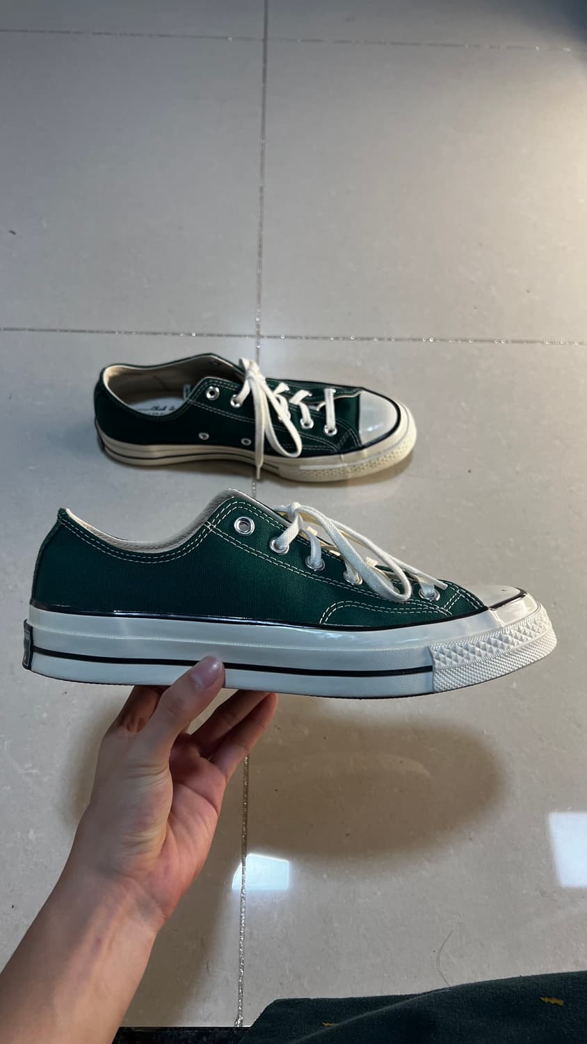 컨버스 척70 로우 그린 265 상품이미지1