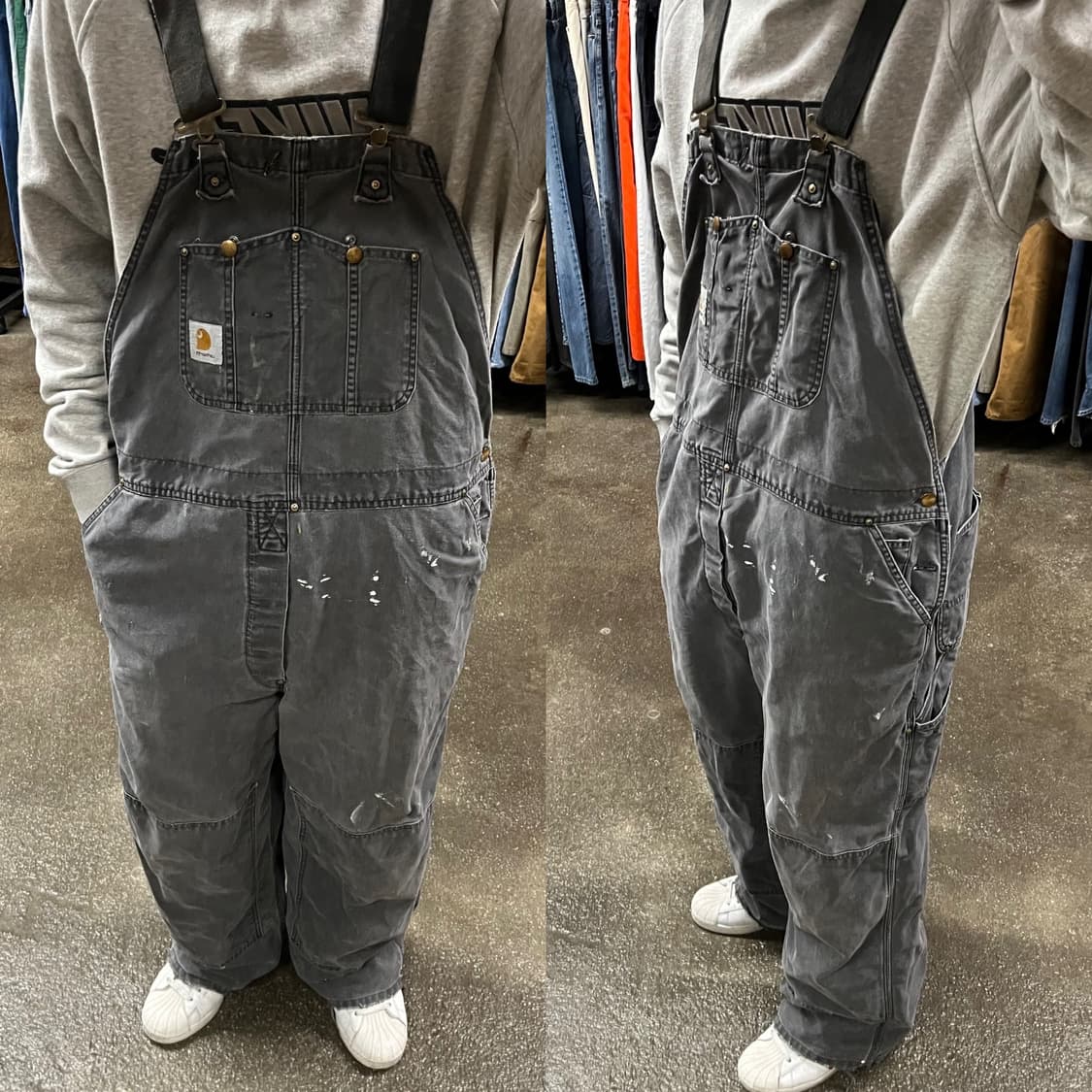Carhartt 더블니 오버롤 (~40“) 상품이미지9