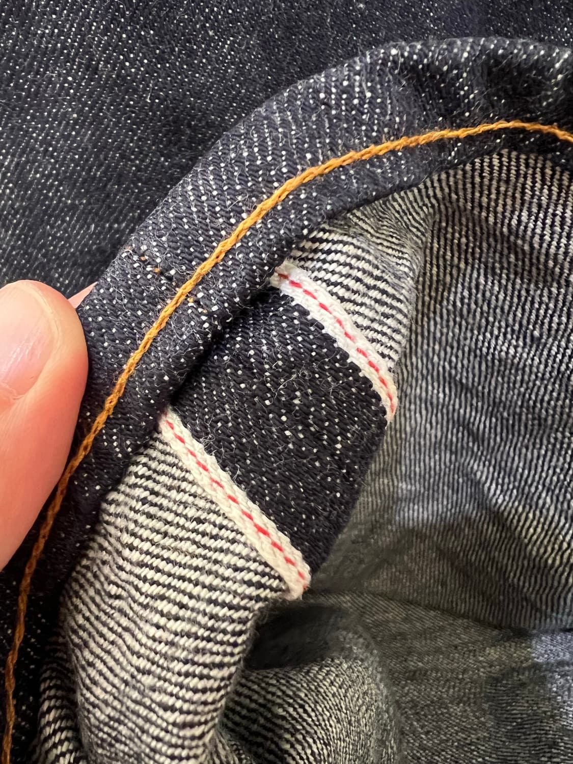 프라그먼트 유니폼익스페리먼트 셀비지데님 판매 상품이미지3