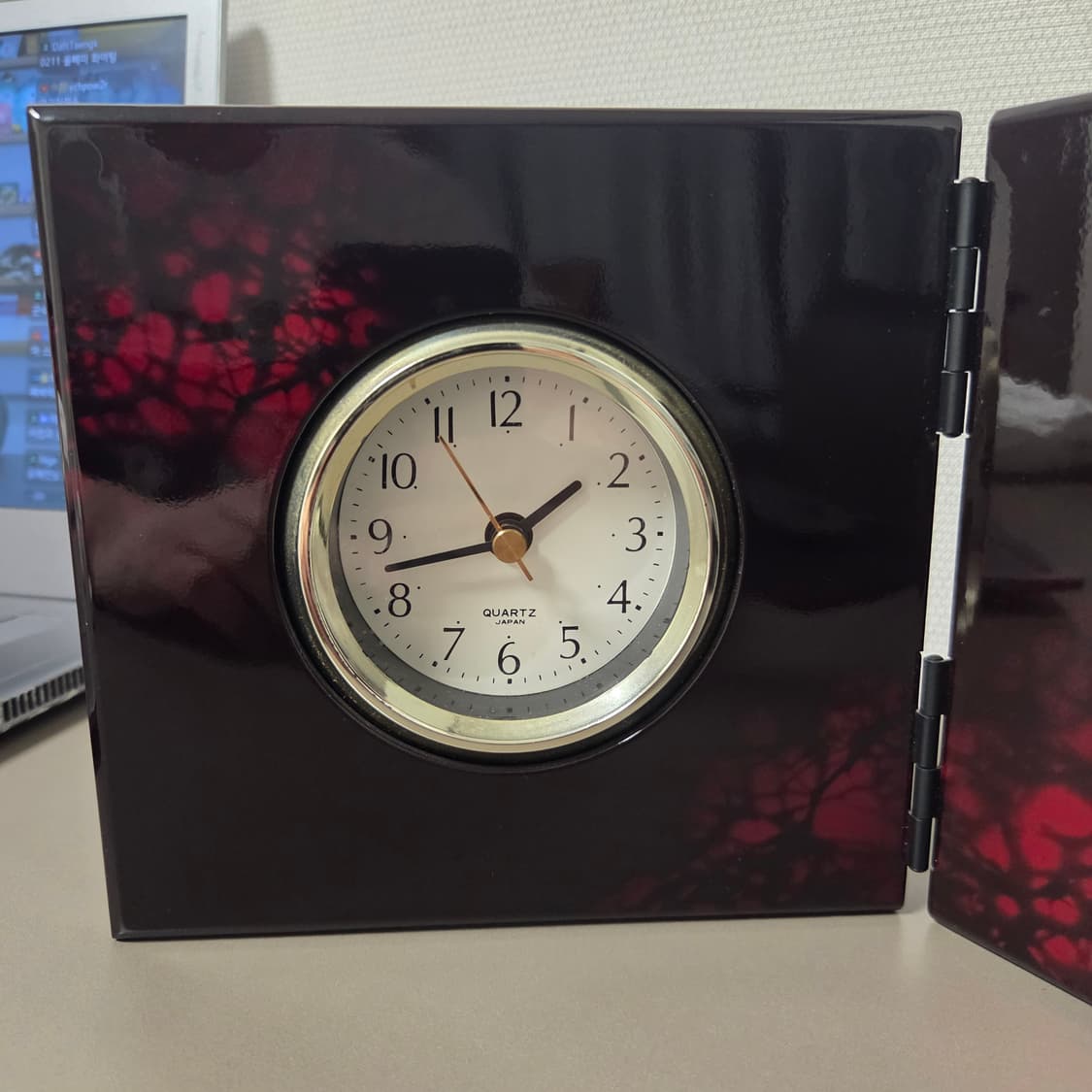 일본제 엔티크 자개 시계 상품이미지2