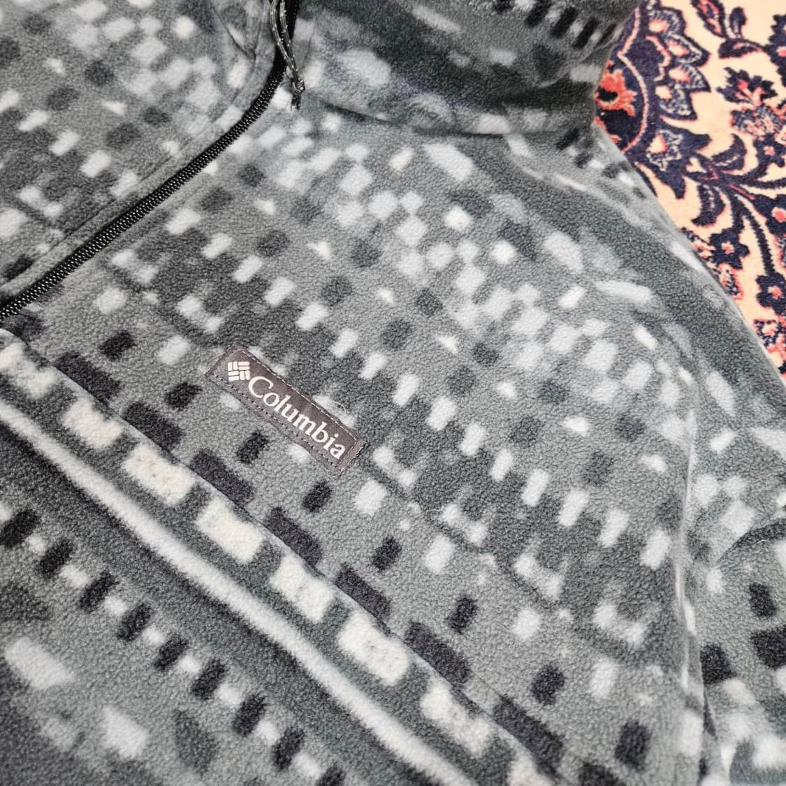 컬럼비아 노르딕 체크 플리스자켓 2XLsize 상품이미지3