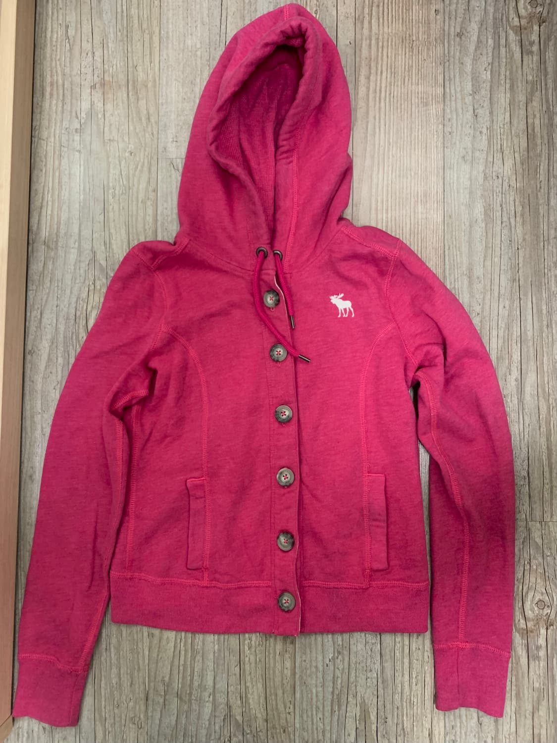 아베크롬비 핑크 후드집업 상품이미지1
