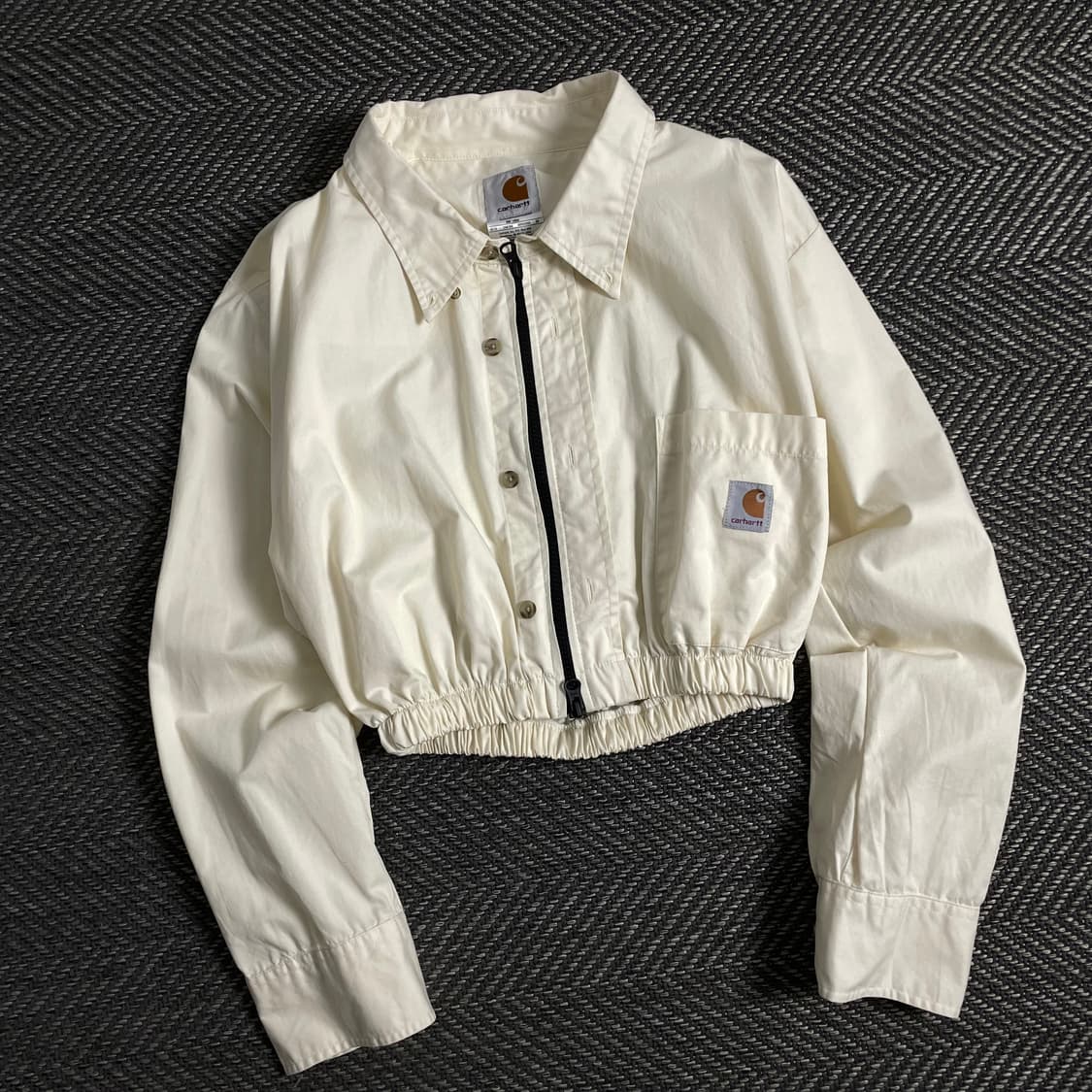 칼하트 크롭 리메이크 투웨이 셔츠 자켓y 3281 상품이미지1