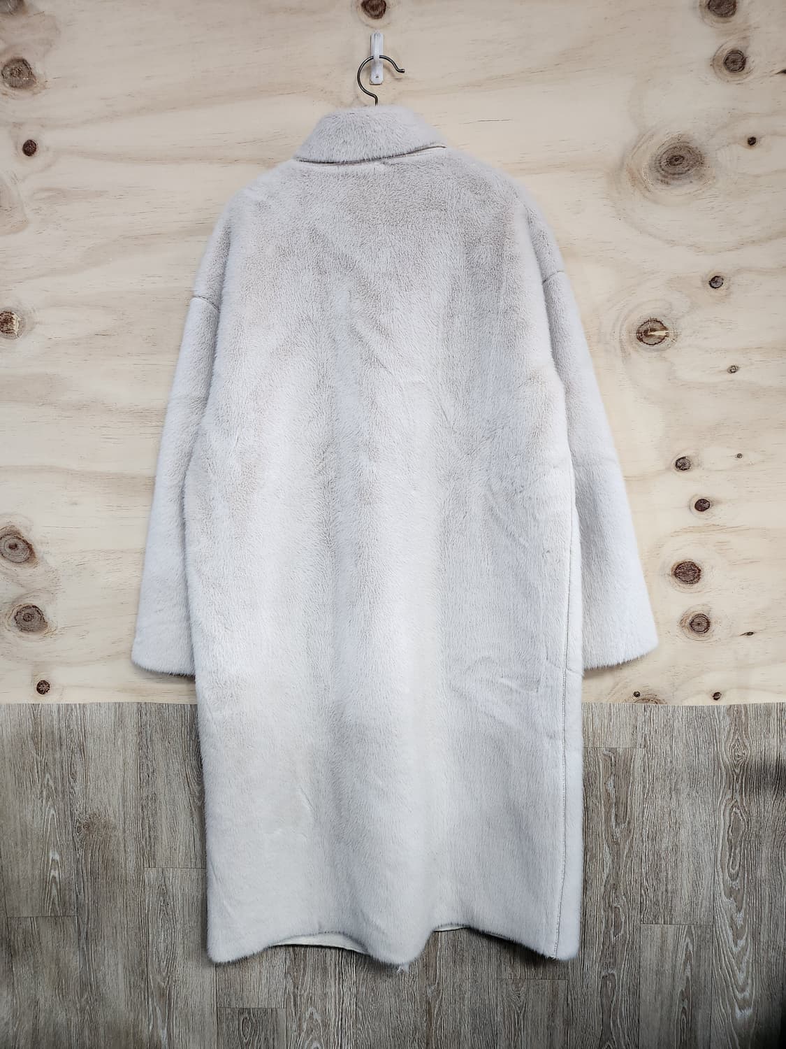 526) 여성 에코퍼 롱코트 상품이미지2