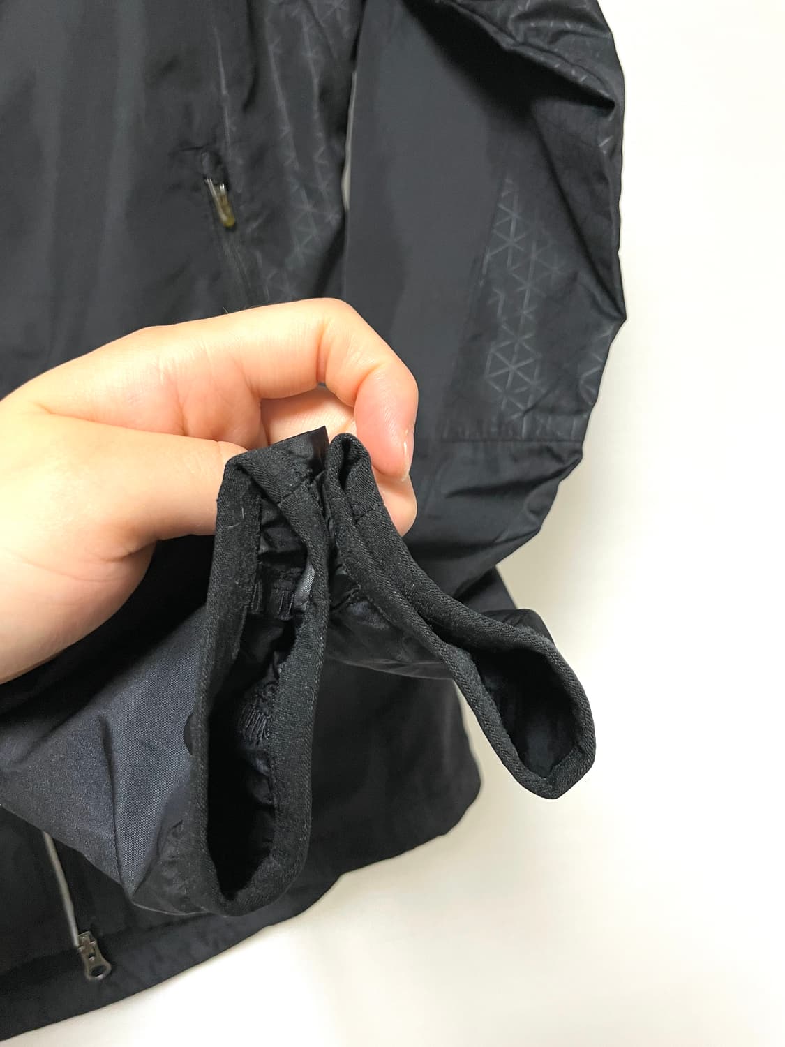 나이키 여성 스톰핏 경량 바람막이 스카치 러닝자켓 _ 블랙 상품이미지6
