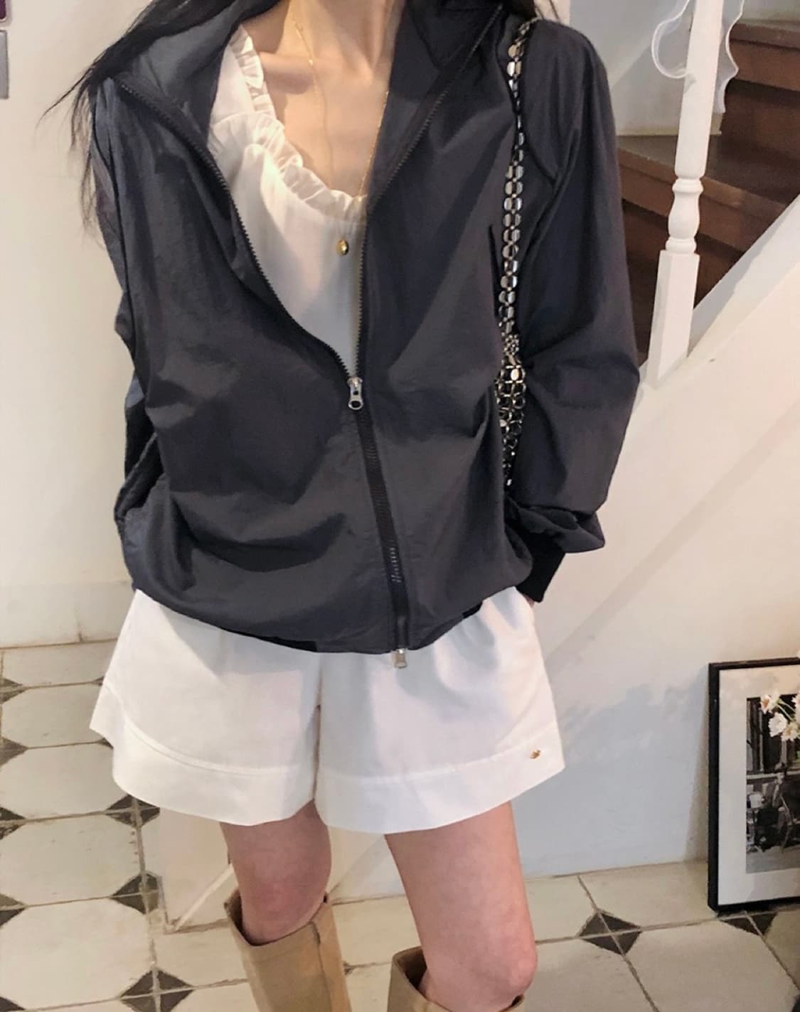 밴딩숏팬츠 새상품 상품이미지1