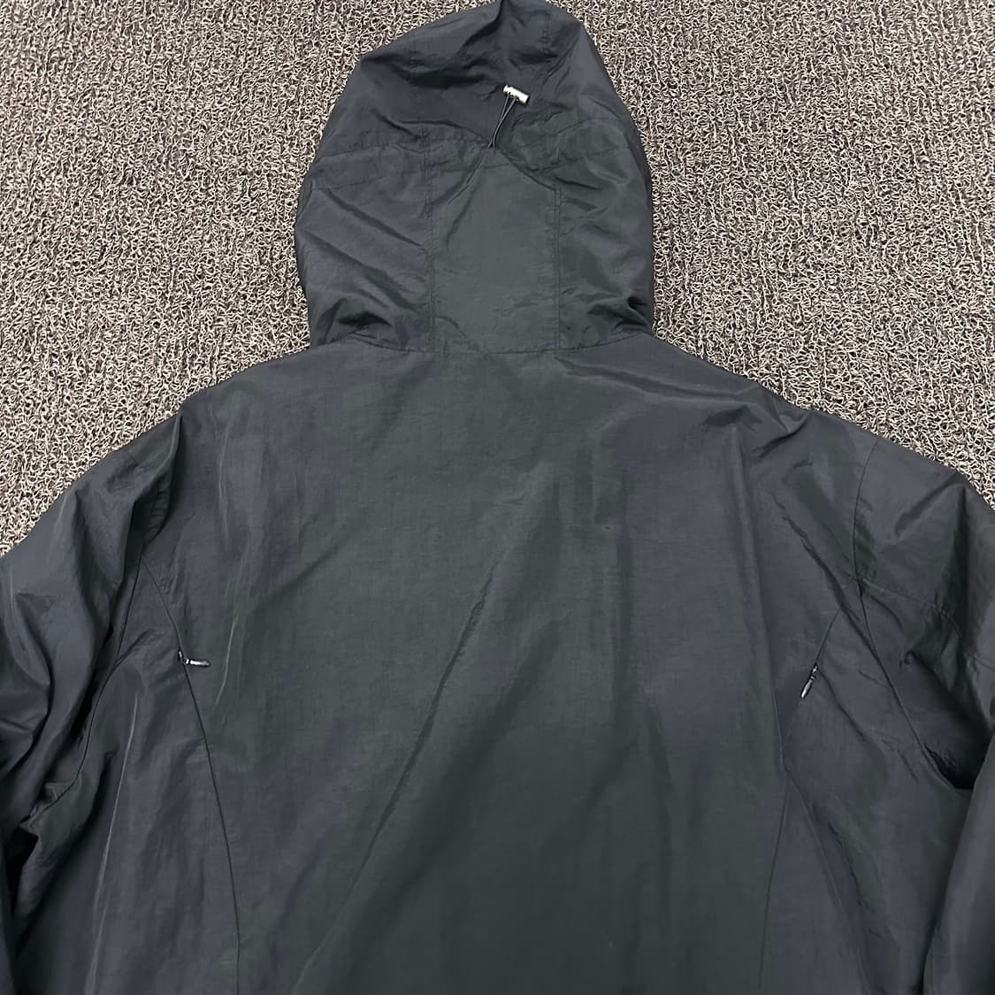 라퍼지스토어 바람막이 후드 자켓 블랙 M 상품이미지5