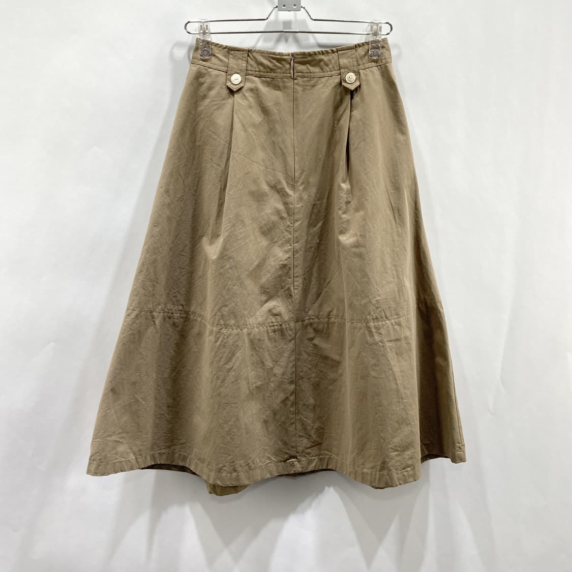 피그먼트 코튼 A라인 버클벨트 면스커트 26  상품이미지2