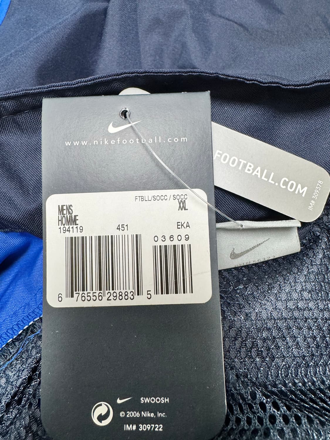 나이키 올드 바람막이 xxl 새상품 팝니다 상품이미지3