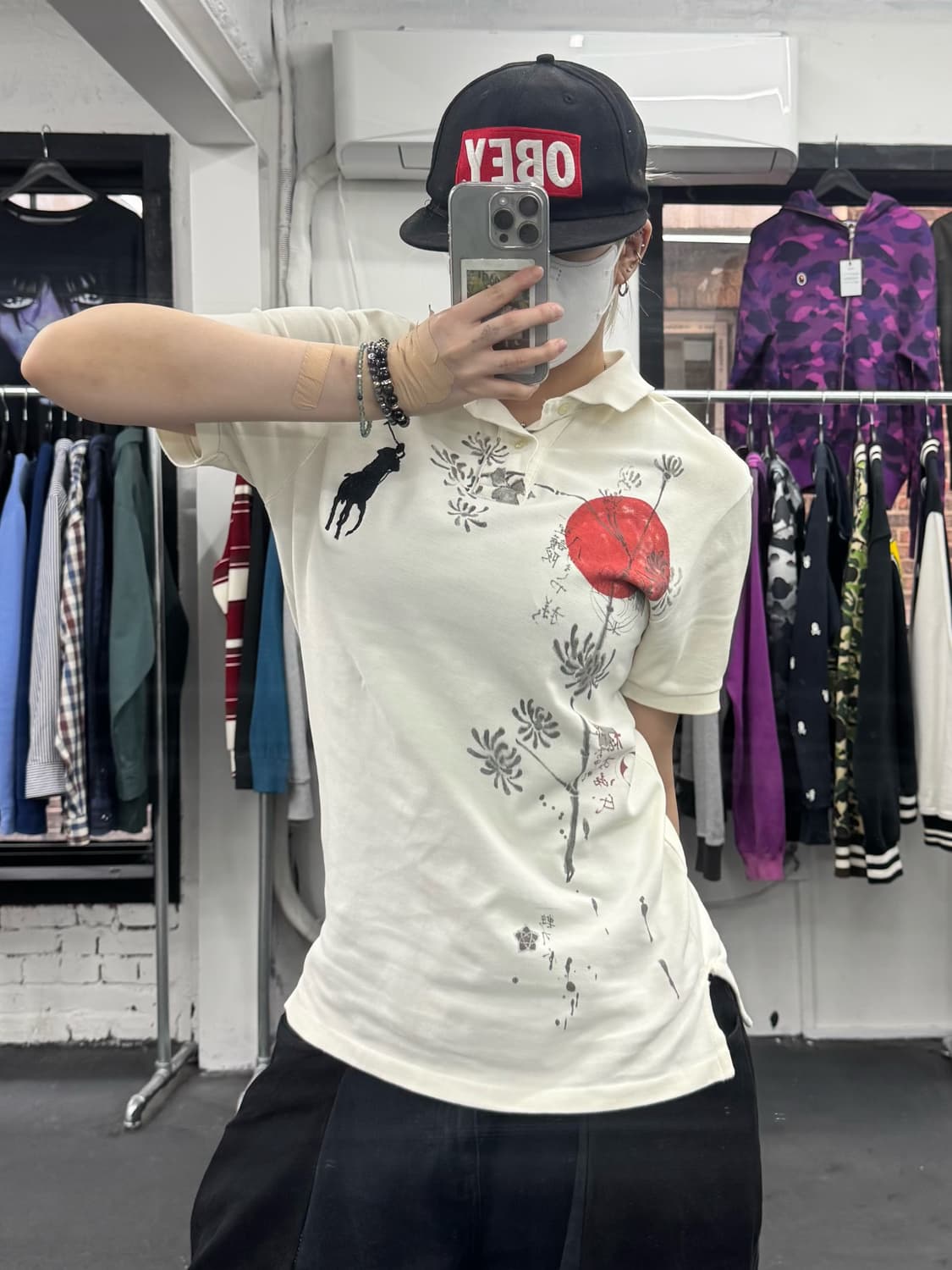 폴로 랄프로렌 사쿠라 빅포니 PK 티셔츠 상품이미지1