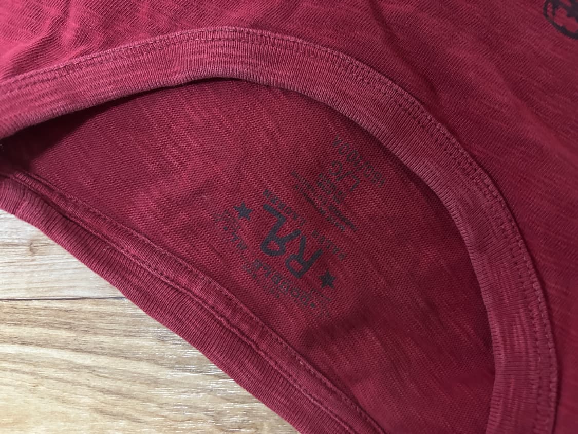 더블알엘 RRL 모터사이클 티셔츠 / 버건디 상품이미지4