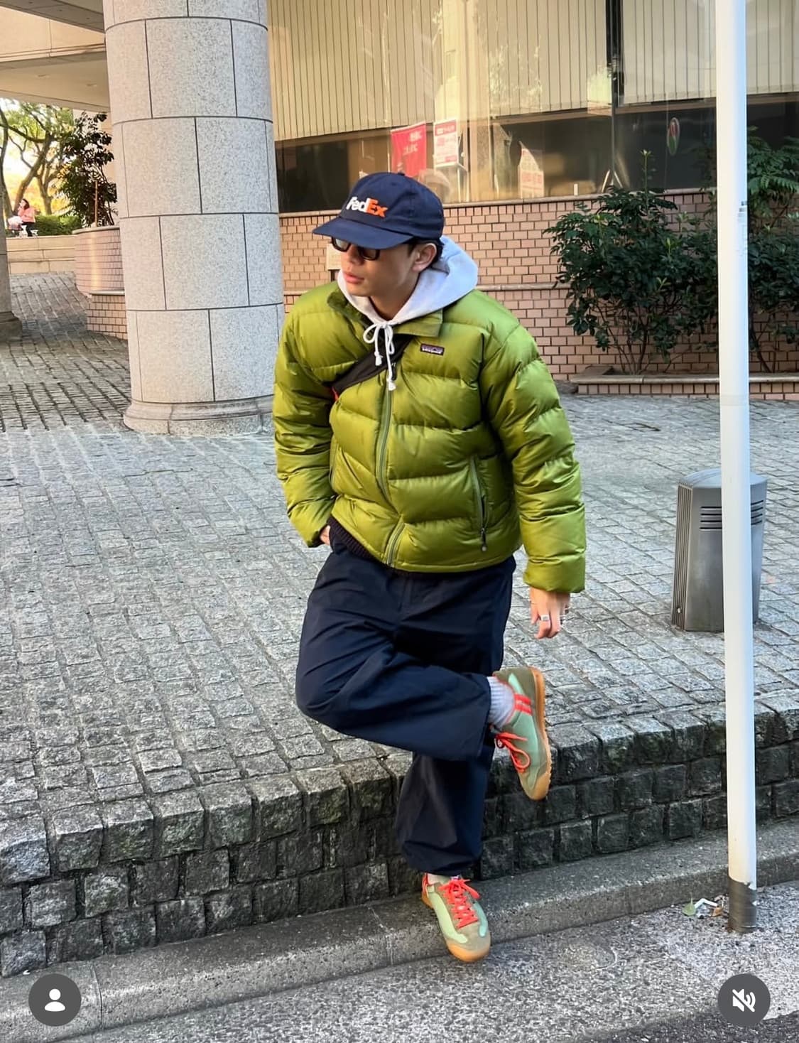 (S)00s 파타고니아 패딩 빈티지 패커블 그린 아보카도 상품이미지1