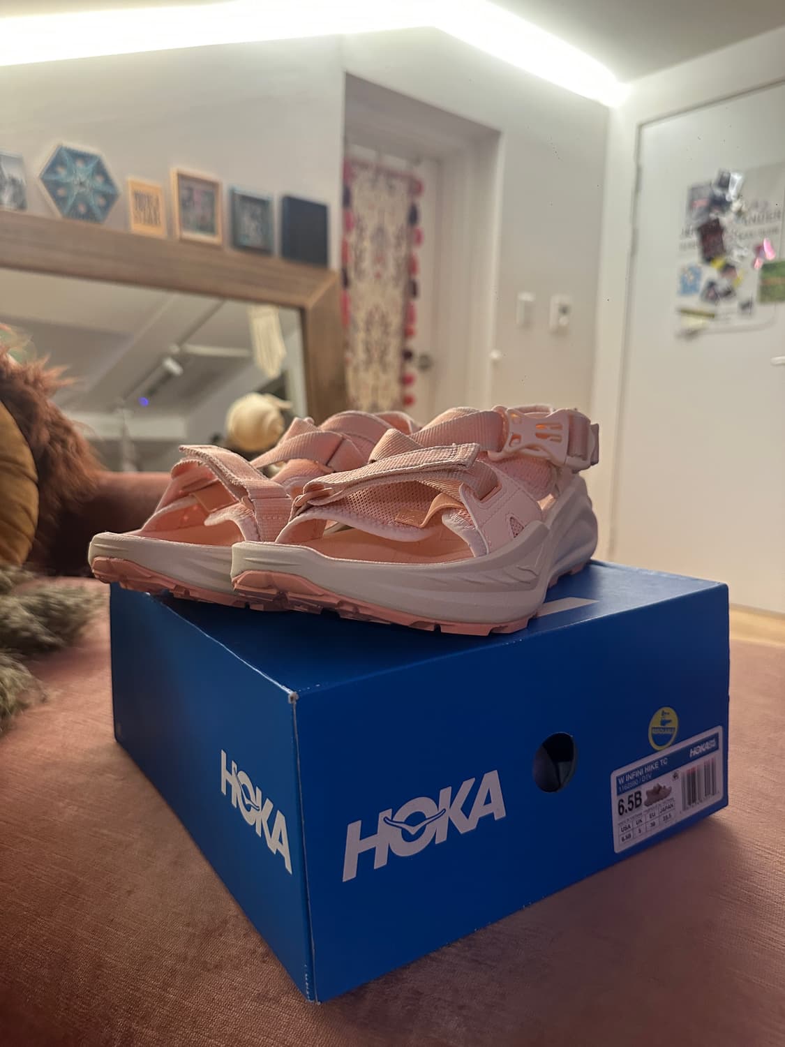 (새상품) 호카 인피니 하이크 TC 샌들 hoka infini 상품이미지5