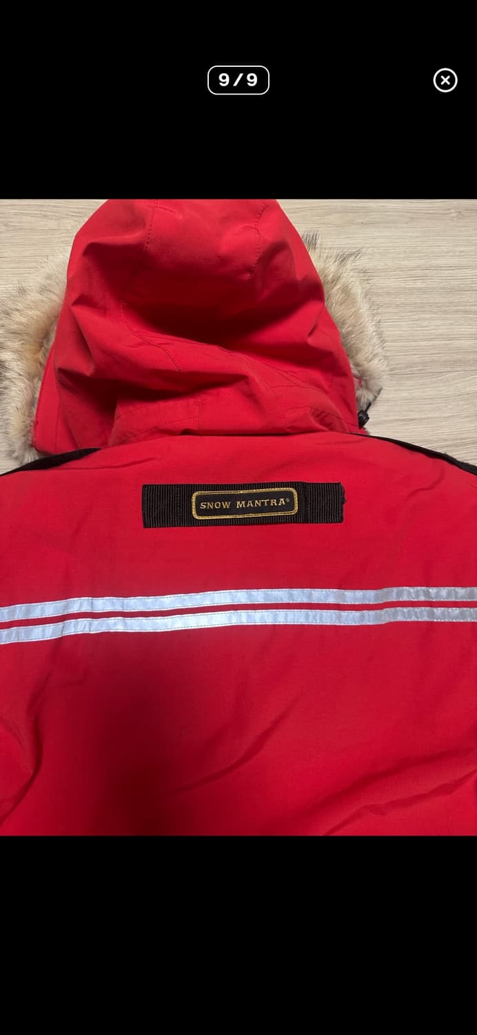 캐나다구스 스노우만트라 Red (S) 상품이미지9