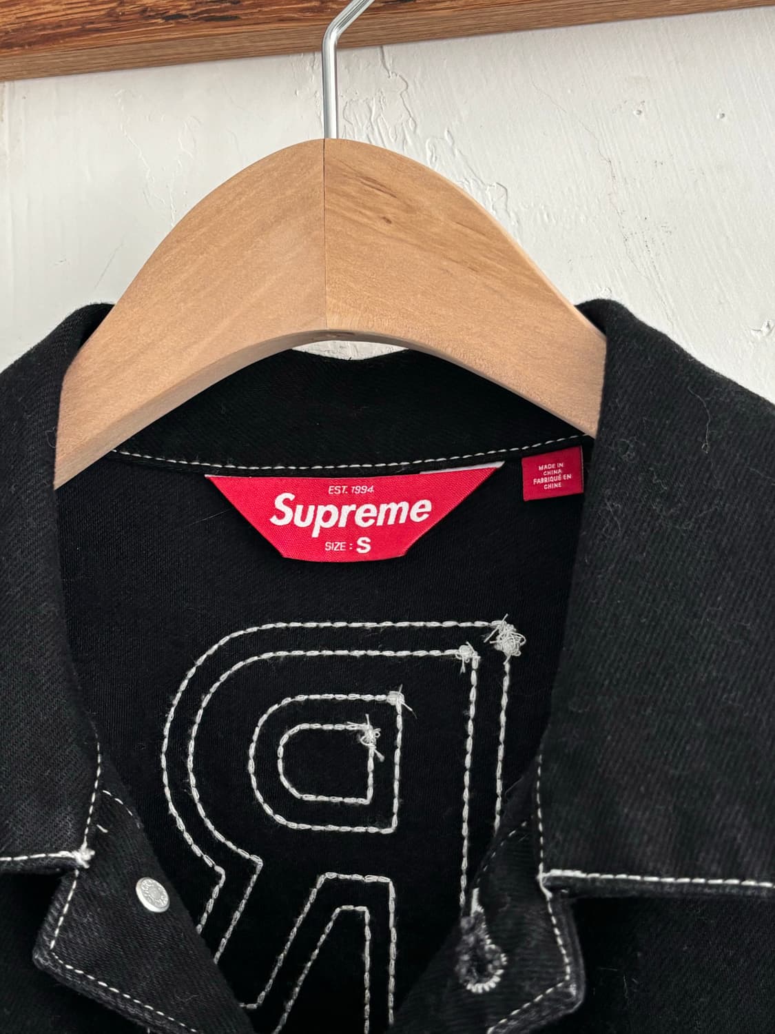 Supreme 슈프림 23FW 레이디얼 자수 트러커  상품이미지7