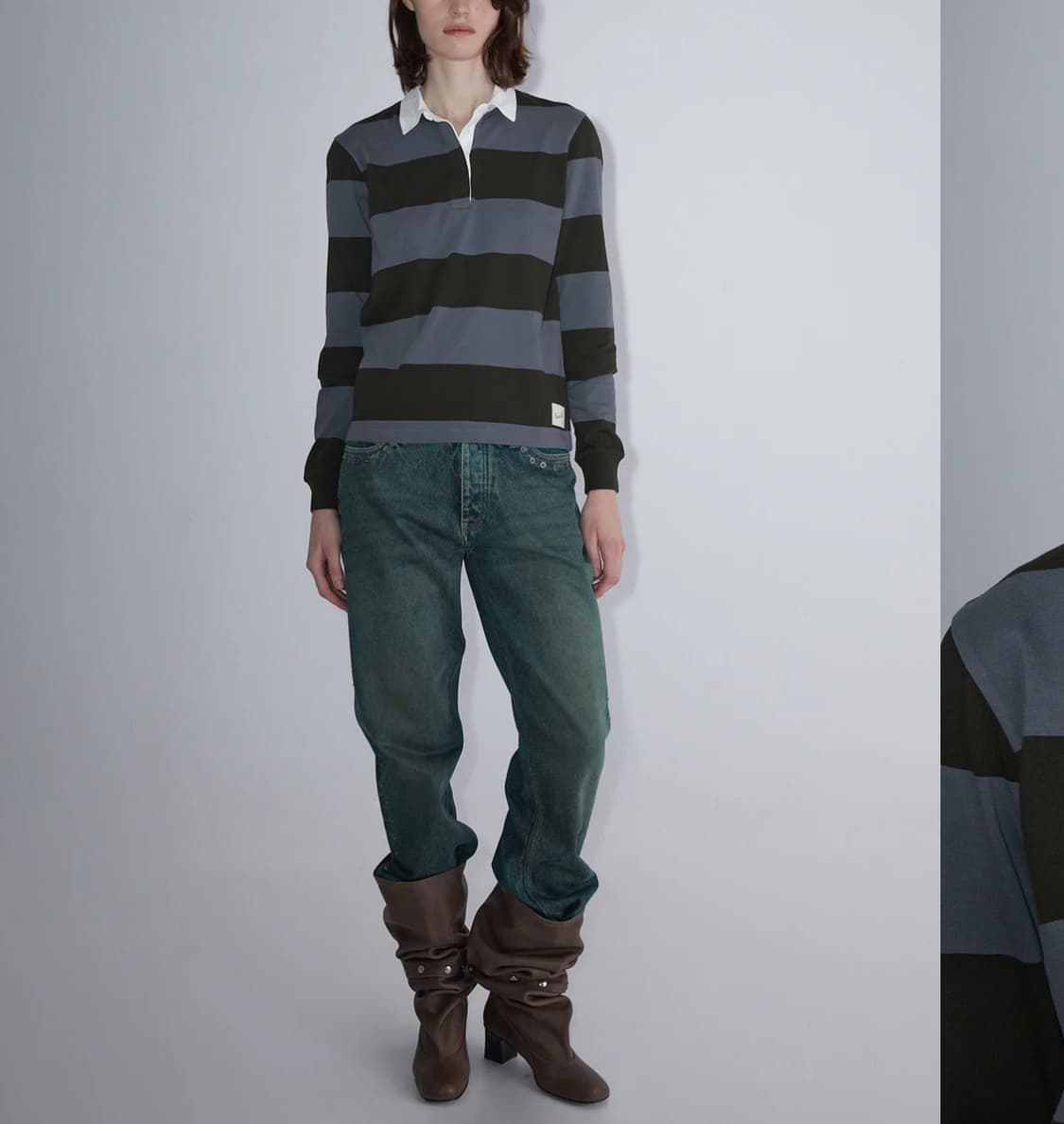 팔로마울 susu 스트라이프 탑 L 상품이미지3