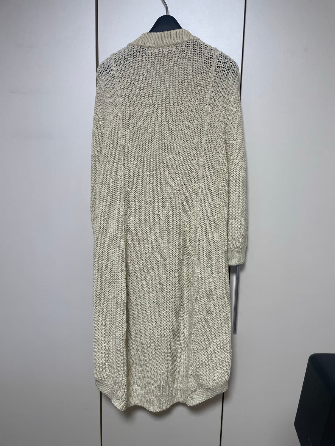 SYSTEM 아이보리 롱 니트 가디건 90 상품이미지2