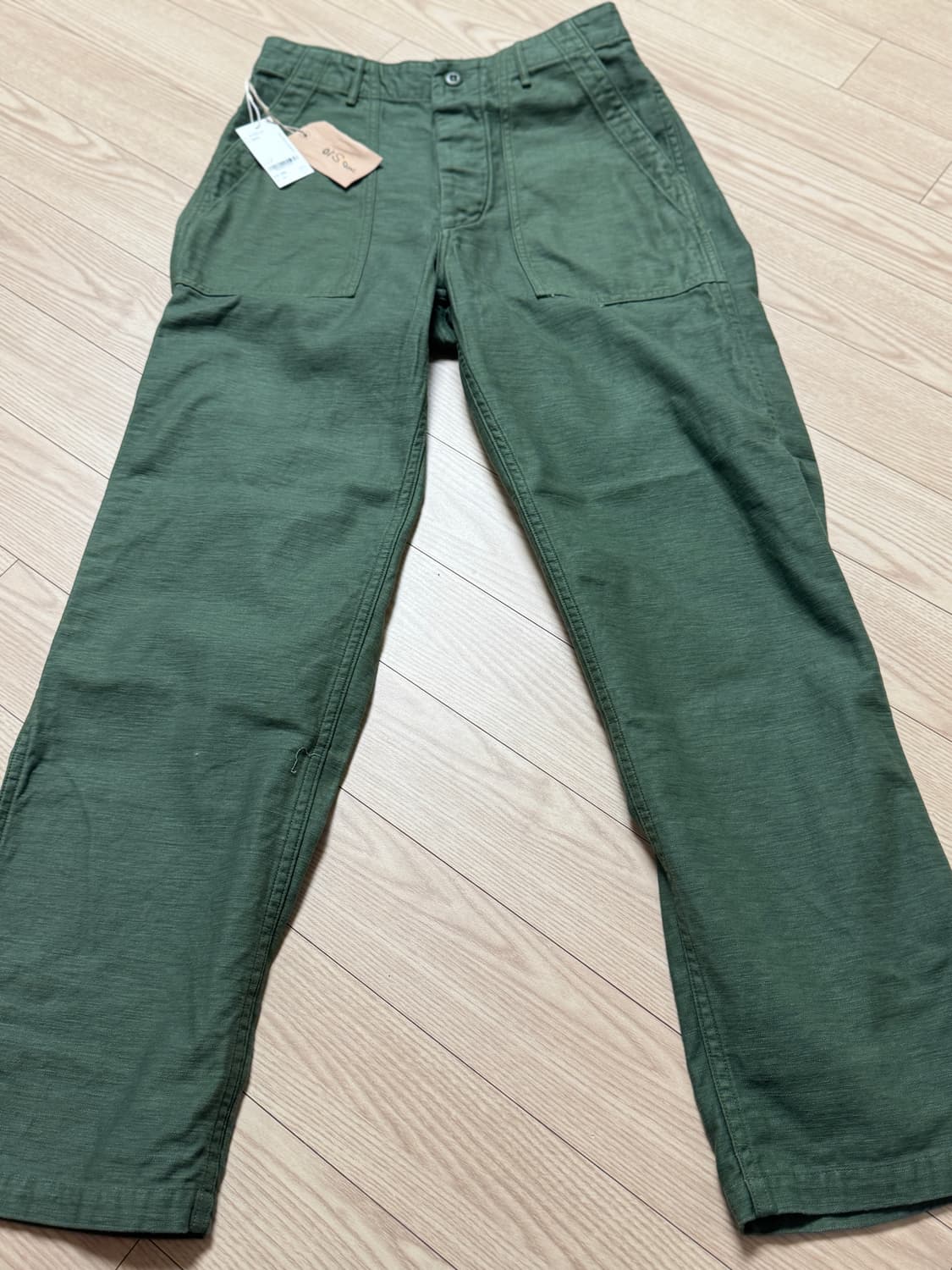 오어슬로우 orslow 퍼티그 팬츠 오리지널 레귤러 2사이즈 상품이미지3