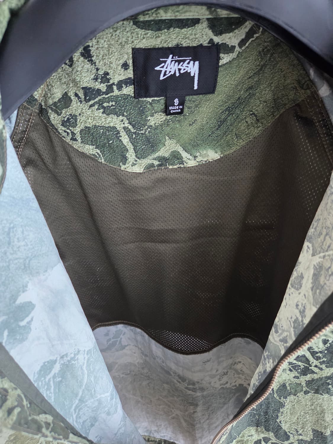 스투시 stussy 후드 밀리터리 윈드브레이커 바람막이 S 상품이미지8